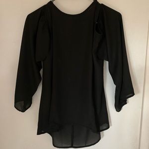 Lucca Couture Blouse Black Medium